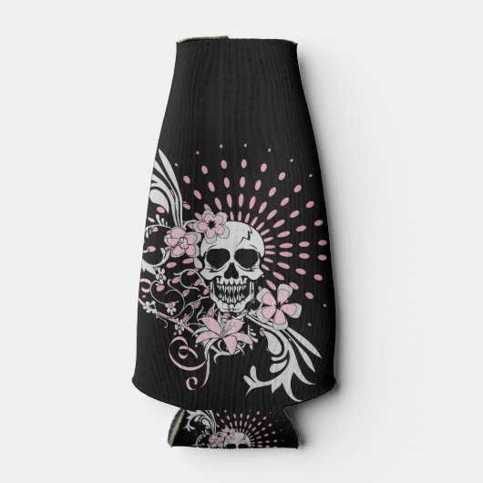 Vintager Schädel Flaschenkühler (Vorderseite)