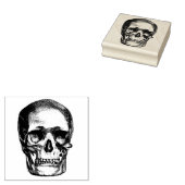 Vintager Schädel Gummistempel (Stempel)