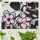 Vintager Schädel Küchentuch (Gefaltet)