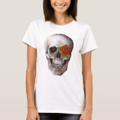 Vintager Schädel T-Shirt (Vorderseite)