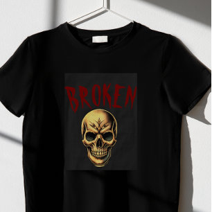 Vintager Schädel T-Shirt