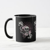 Vintager Schädel Tasse (Links)
