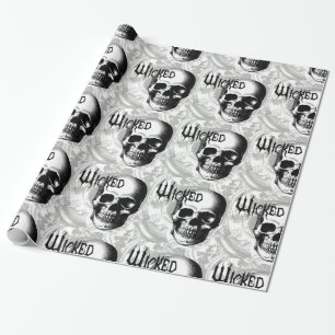 Vintager Schädelkopf Geschenkpapier
