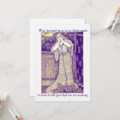 Vintager Schaden im Notfall Adresswechsel Karte (Vorderseite/Rückseite Beispiel)