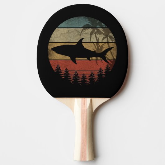 VINTAGER SCHARF TISCHTENNIS SCHLÄGER (Vorderseite)