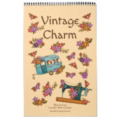 Vintager Scharm Retro Nostalgie Kalender (Titelbild)