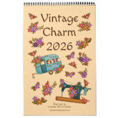 Vintager Scharm Retro Nostalgie Kalender (Titelbild)