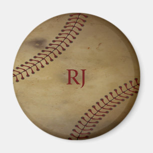Vintager schauender Baseball mit Magnet