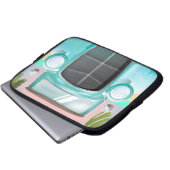 Vintager Schaumstoff Laptopschutzhülle (Vorne Knopf)