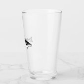 Vintager Schellfisch Glas (Links)