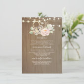 Vintager Schlüssel für Hochzeitsgäste Begleitkarte (Stehend Vorderseite)