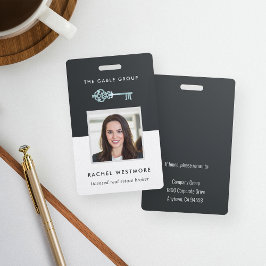 Vintager Schlüssel | Identifikationsnummer des Mit Ausweis