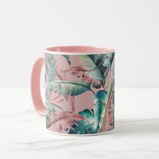 Vintager Schlüssel Largo Banana Palm Tasse (Vorderseite Links)