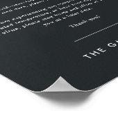 Vintager Schlüssel | Reale Anwesen Covid Safety Poster (Ecke)