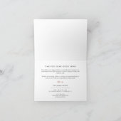 Vintager Schlüssel | Realtor Real Anwesen Business Dankeskarte (Innenseite)