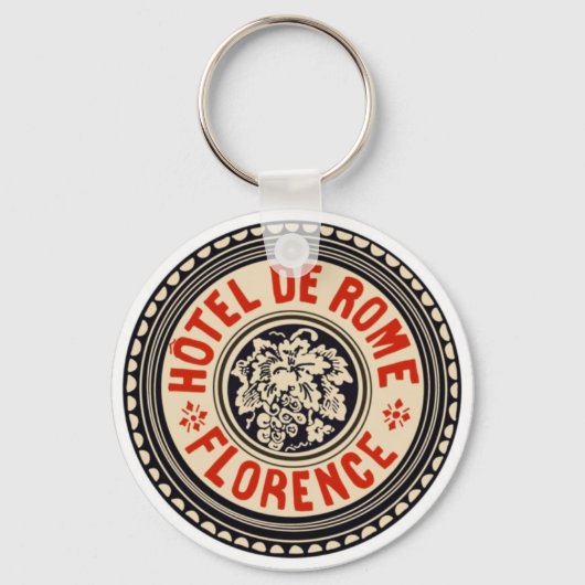 Vintager Schlüsselanhänger Atlantik (Vorderseite)