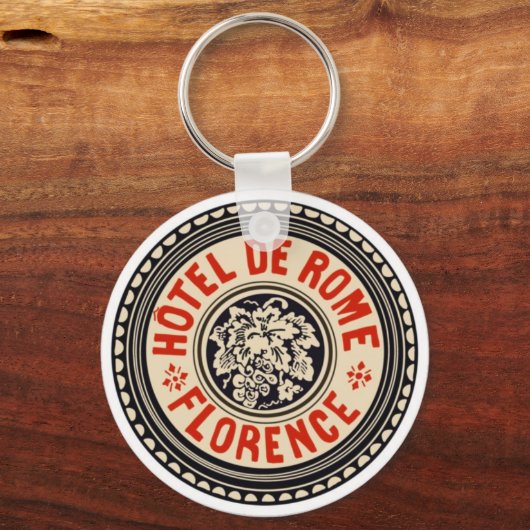 Vintager Schlüsselanhänger Atlantik (Vorderseite)