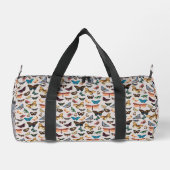 Vintager Schmetterling Ästhetik Duffle Bag (Rückseite)