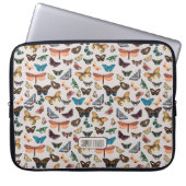 Vintager Schmetterling Ästhetik Laptopschutzhülle (Vorderseite)