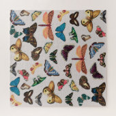 Vintager Schmetterling Ästhetik Puzzle (Horizontal)