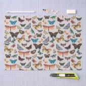 Vintager Schmetterling Ästhetik Seidenpapier (Handwerk)
