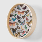 Vintager Schmetterling Ästhetik Uhr (Winkel)