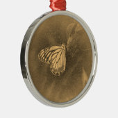 Vintager Schmetterling auf Blume - Ornamente (Rechts)