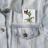 Vintager Schmetterling Button (Beispiel)