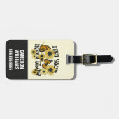 Vintager Schmetterling | Finden Sie Ihren inneren Gepäckanhänger (Vorderseite horizontal)