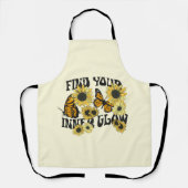 Vintager Schmetterling | Finden Sie Ihren inneren  Schürze (Vorderseite)