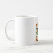 Vintager Schmetterling Kaffeetasse (Links)