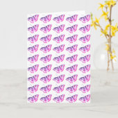 Vintager Schmetterling Karte (Gelbe Blume)