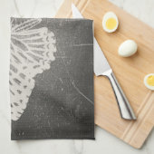 Vintager Schmetterling - Küchen-Tuch Handtuch (Viertel Falte)