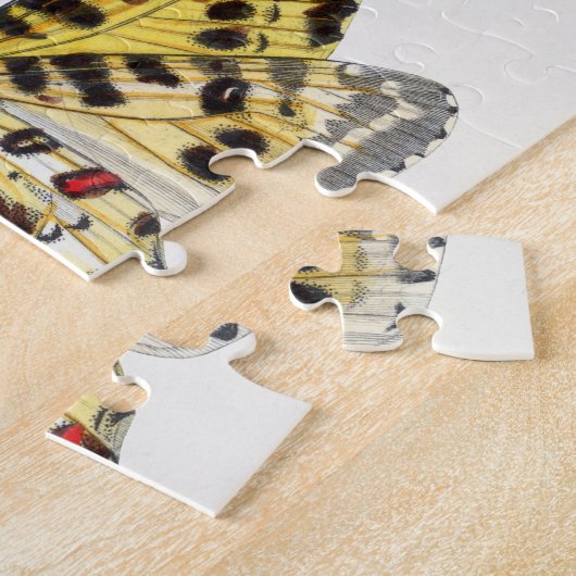 Vintager Schmetterling & Moth Jigsaw Puzzle (Seite)