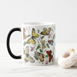 Vintager Schmetterling & Moth Riesenkaffee Tasse