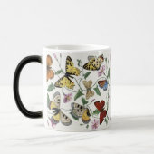 Vintager Schmetterling & Moth Riesenkaffee Tasse (Links)