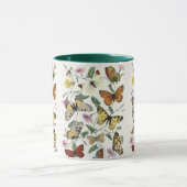 Vintager Schmetterling & Moth Riesenkaffee Tasse (Zentrum)