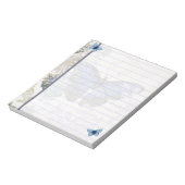 Vintager Schmetterling Notizblock (Rotiert)