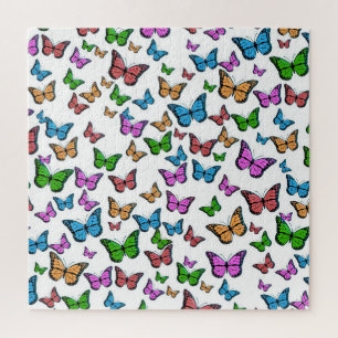 Vintager Schmetterling Papillon Alte Illustration  Puzzle