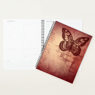 Vintager Schmetterling Planer