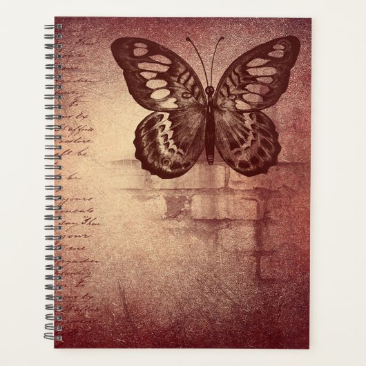 Vintager Schmetterling Planer (Vorderseite)