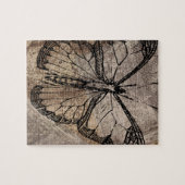 Vintager Schmetterling Puzzle (Horizontal)