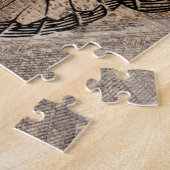 Vintager Schmetterling Puzzle (Seite)