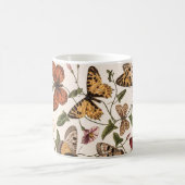 Vintager Schmetterling Verwandlungstasse (Mittel)