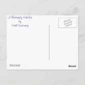 Vintager Schmetterlingsfänger Postkarte (Rückseite)