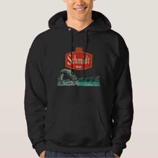 Vintager Schmidt Beer Retro Unbrauchbare Fischerei Hoodie