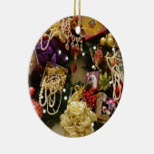 Vintager Schmuck & Gemstone Viktorianischer Kranz Keramikornament (Rechts)