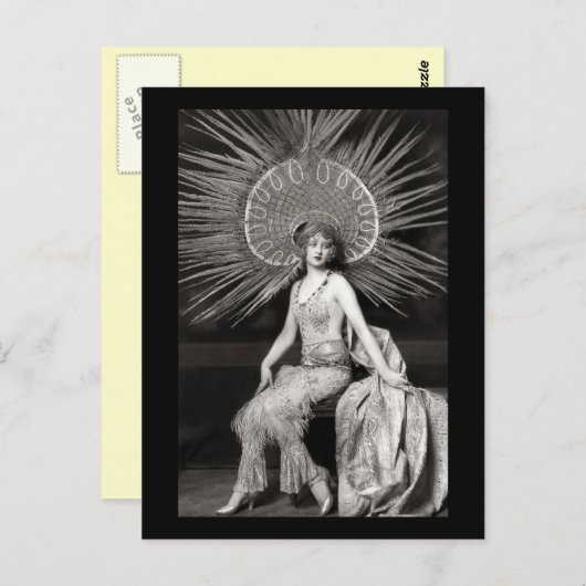 Vintager, schöner Dekorator Postkarte (Vorne/Hinten)