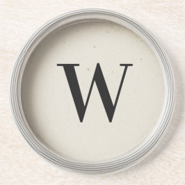 Vintager Schreibmaschineneintrag Getränkeuntersetzer