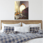 Vintager Schreibtisch Leinwanddruck (Insitu (Schlafzimmer))